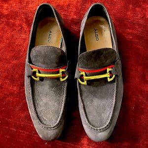 Aldo Loafers - Gold Bar